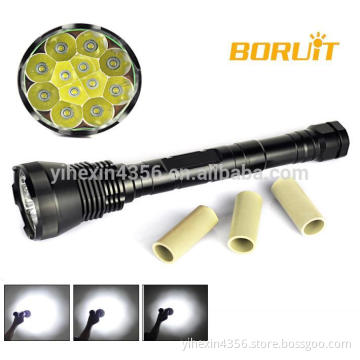 Powerful 13000Lumen 12x Cree XM-L T6 Memory LED Hunting Camping Flashlight